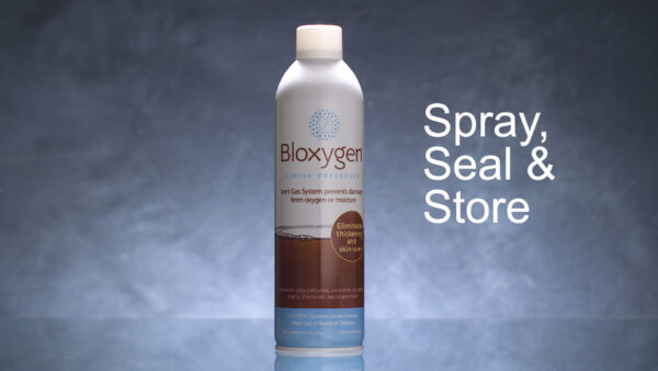 Bloxygen - Finish Preserver Spray, Seal, and Store